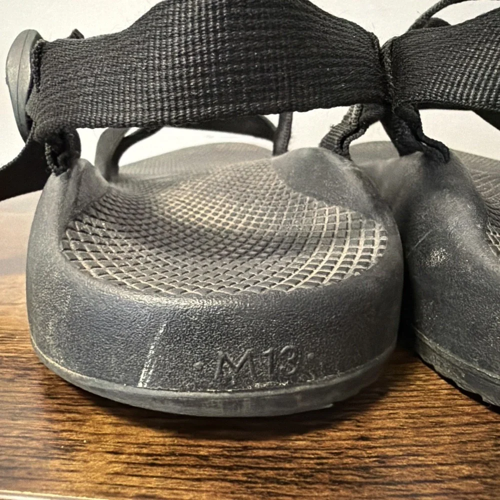 Chaco Men's Z/2 Classic Sandals Black J105427, Size 13, Good Condition